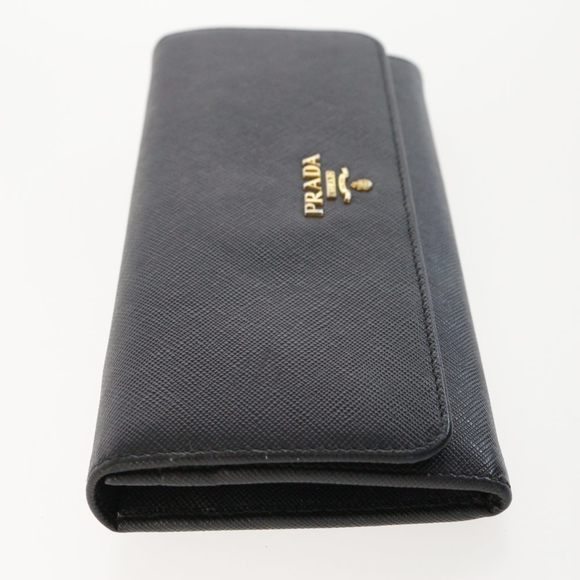 Prada long wallet pass case Black Nero Black - Picture 3 of 10